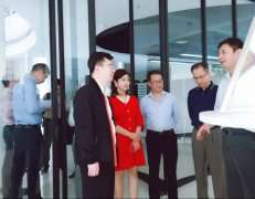 广东省工业和信息化局莅临天津袁浩室内空气质量检测有限公司调研制造业创新中心建设情况 